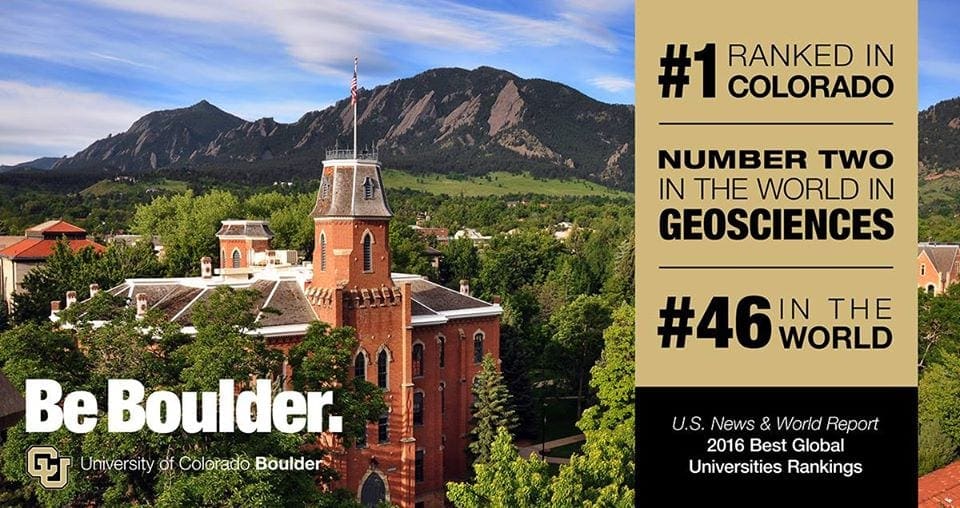 University of colorado boulder ranking